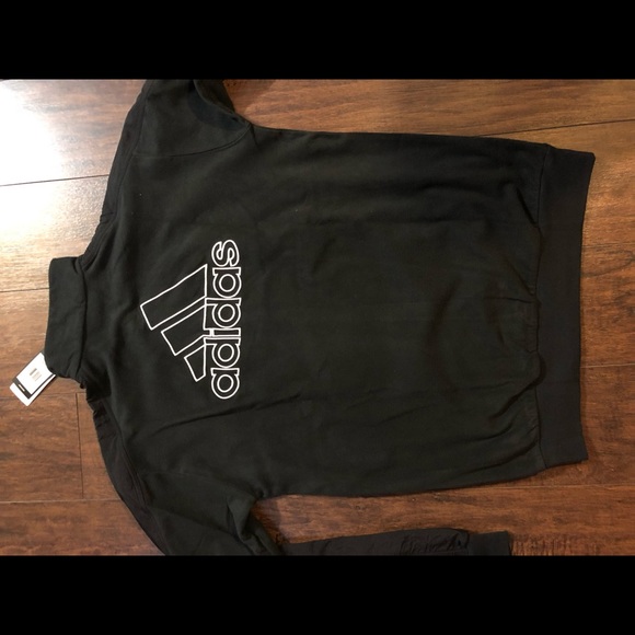 ADIDAS 1/4 zip fleece pullover - Picture 5 of 6